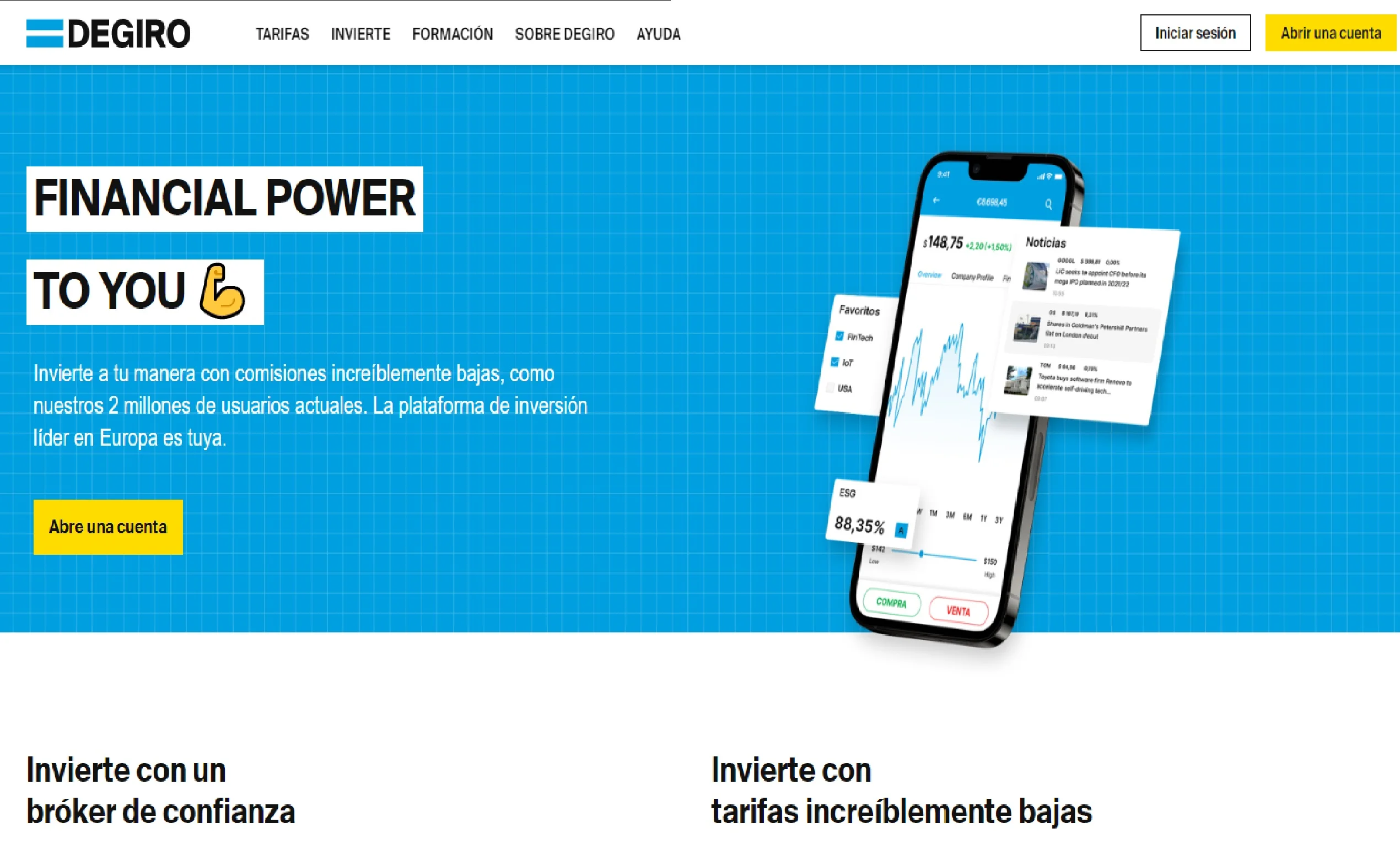 degiro opiniones